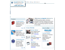 Tablet Screenshot of ajentis.com